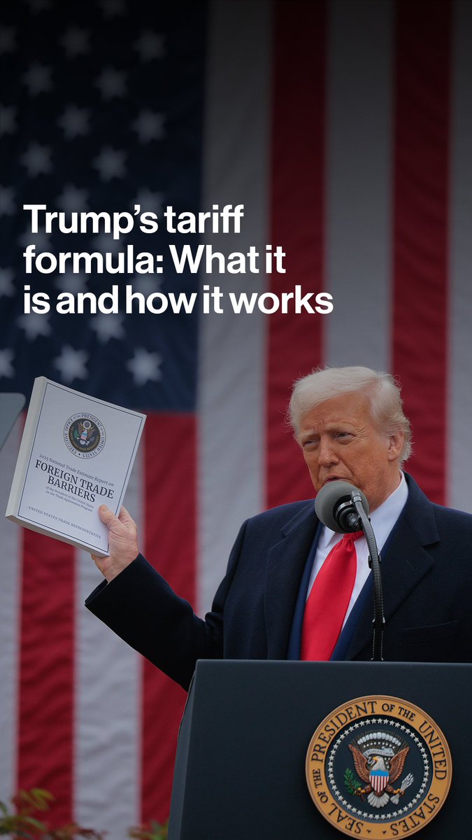 Donald Trump's team used a formula to calculate who pays what in a sweeping round of global tariffs Richard Bravo breaks down how it works