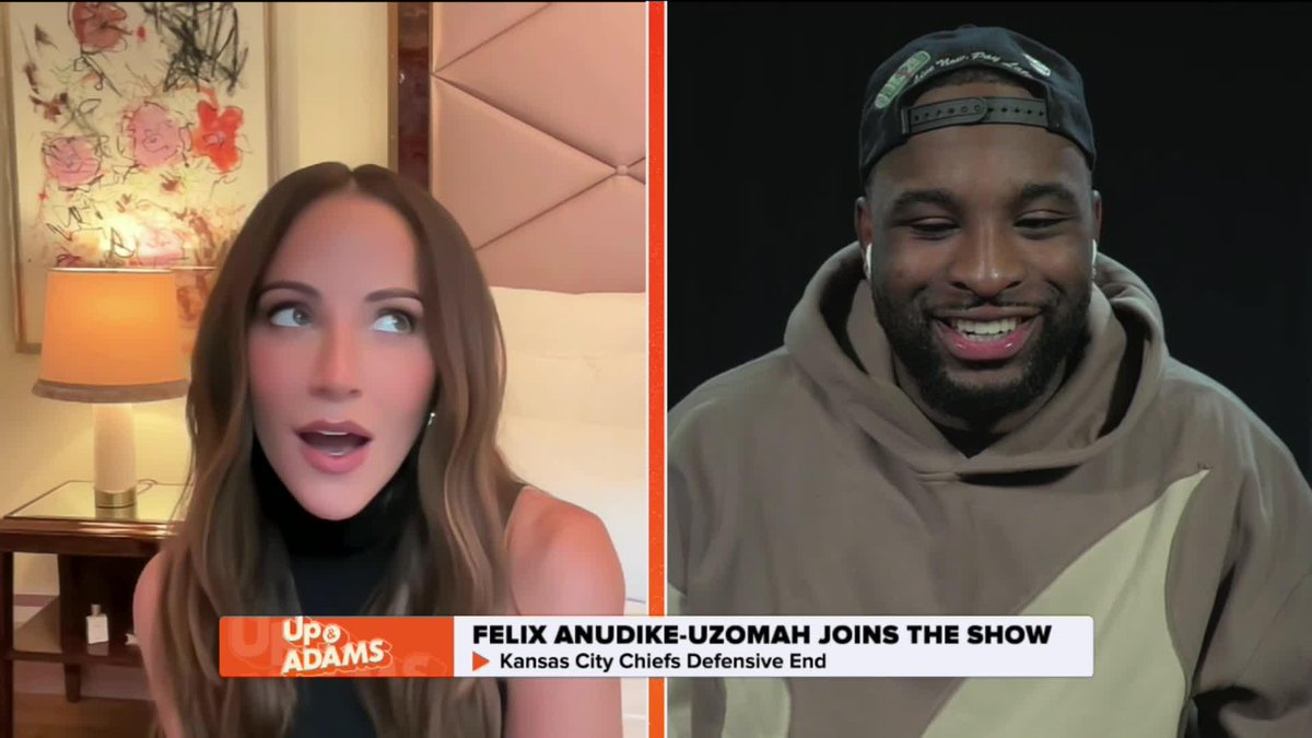 The tush push is "unstoppable" Chiefs DE Felix Anudike-Uzomah said the Chiefs were scheming to not have it come down to the tush push during the Super Bowl. Kay Adams | Felix Anudike-Uzomah🇳🇬