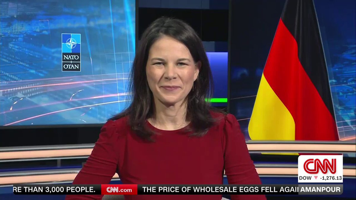 "This is not a good day for [the] world economy and it's definitely not a day of liberation for American consumers, but rather a day of inflation." German FM @ABaerbock reacts to Trump's tariffs-- "For us Europeans it's a day of unity... we believe in free trade, we believe in partnership."