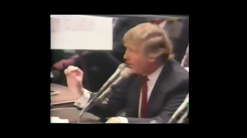 Donald Trump bringing the heat to Congress in 1993 🔥 - Could I have an apology? - You can have an apology. - Thank you, sir.