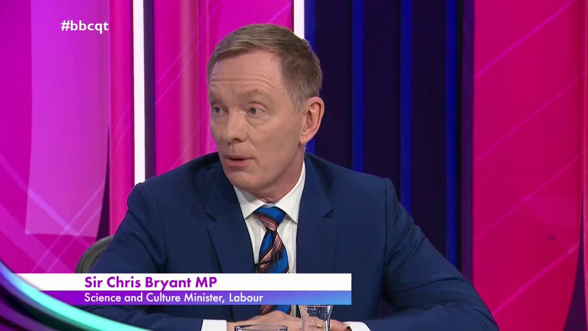 “It is very tough… we need to get the economy on the road again” When asked if we’ll feel better off by the end of the decade, Labour’s Chris Bryant says people are “really struggling financially” but the government must ensure it is “delivering value” for people #bbcqt