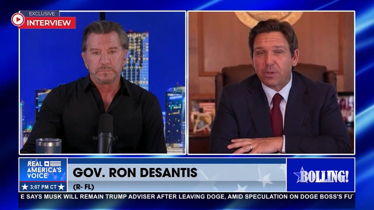 PROPERTY TAX REDUCTION AHEAD IN FLORIDA? “WITH PROPERTY TAXES YOU’RE EFFECTIVELY JUST PAYING RENT TO THE GOVERNMENT.” - Ron DeSantis discusses ways to offload the tax burden at the local level by reducing property taxes in Florida. 🇺🇸 ERIC BOLLING 🇺🇸