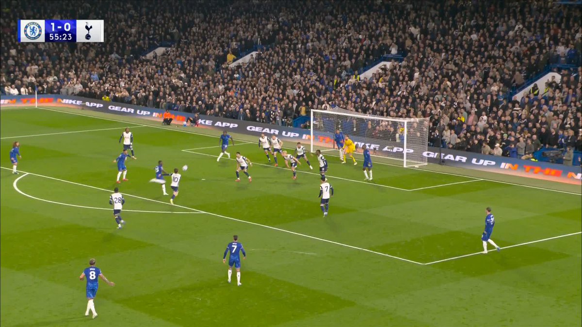 Moises Caicedo's goal is ruled out by VAR ❌