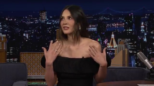 Olivia Munn got caught in a web of lies when she found out from her best friend that John Mulaney was going to propose 🤣 #FallonTonight