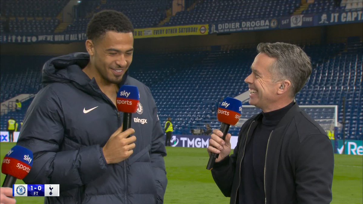 "They got us through that" Levi Colwill says Chelsea couldn't have got the win without the fans 💙