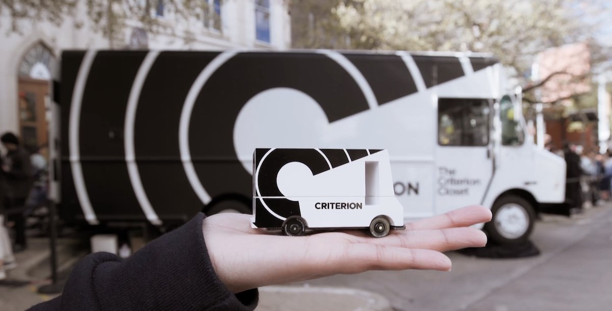 A look back on the Criterion Mobile Closet at SXSW! ❤️🚚 Thank you so much to everyone who visited us in Austin — we had the best time and loved meeting you all. We're excited for our next stop! Watch this space. . .