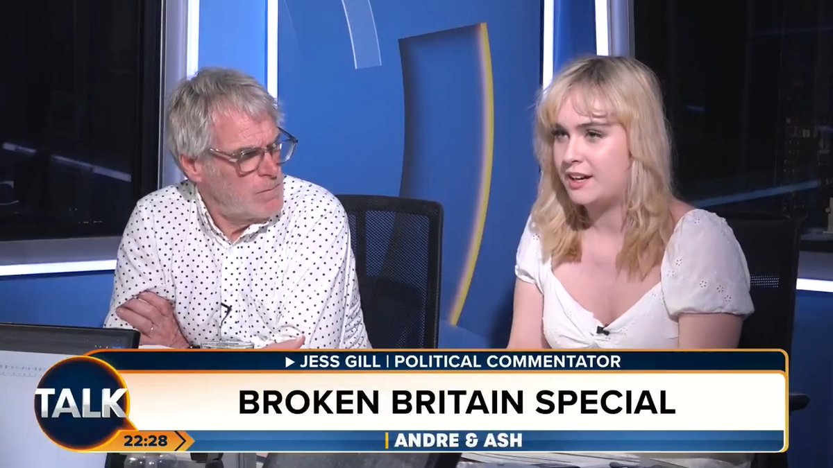 Political commentator Jess Gill says Britain has lost its identity and she feels like an "outsider" in Tottenham. André Walker Ash Jess Gill Alex Dyke