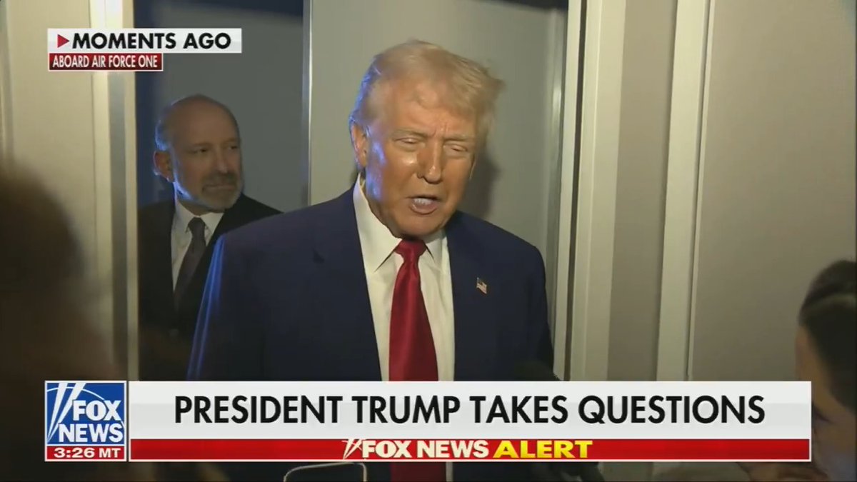 President Trump breaks with House Speaker Johnson and backs Rep. Anna Paulina Luna’s push to allow proxy voting for new mothers in Congress: “I don’t know why it’s controversial. … If you’re having a baby, I think you should be able to call in and vote. I’m in favor of that.”
