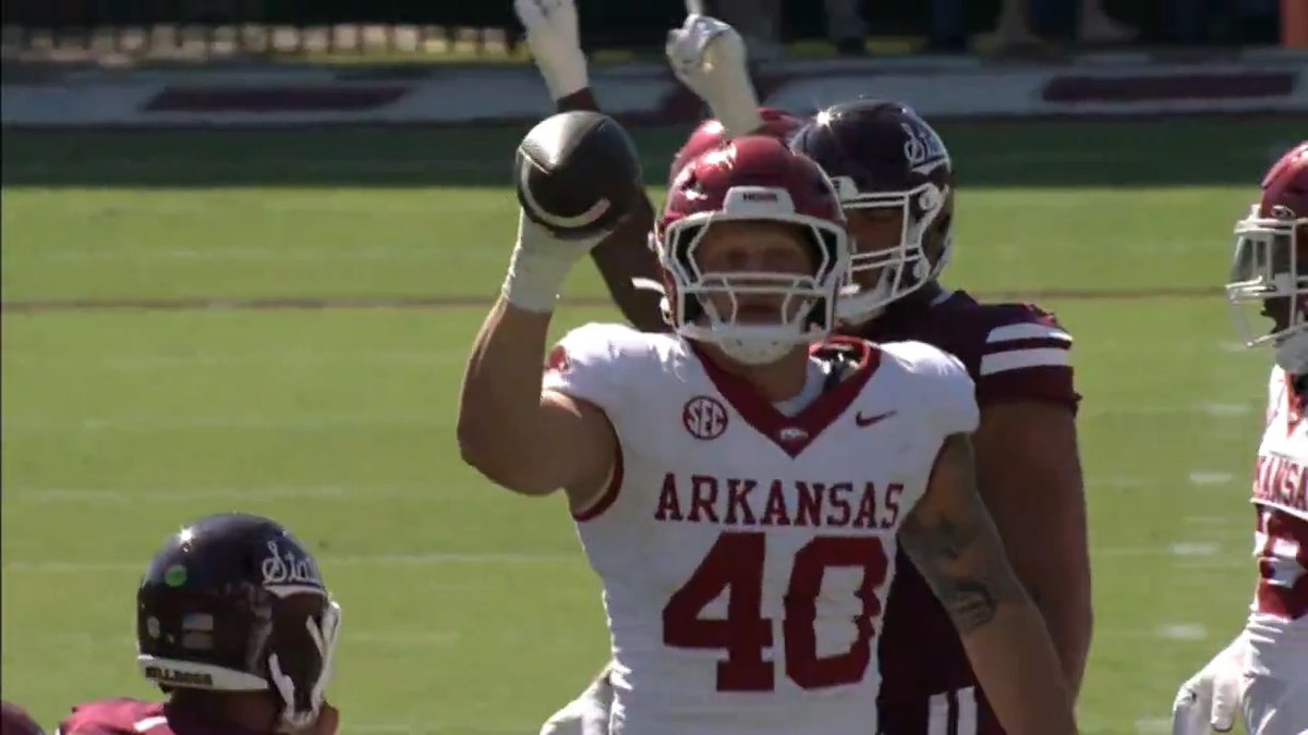 Arkansas DL Landon Jackson's strong Combine performance could make him a first rounder 👀 Arkansas Football 🐗 | Landon Jackson 📺: 2025 #NFLDraft – April 24-26 on NFLN/ESPN/ABC 📱: Stream on NFL+