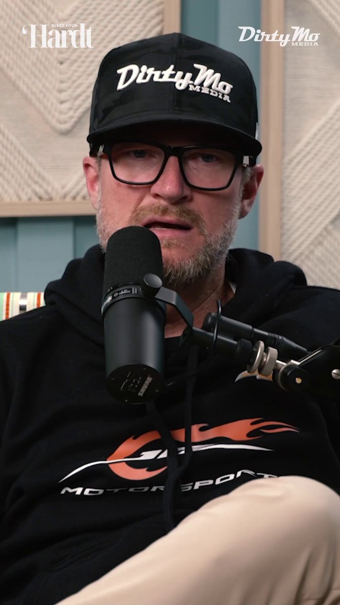 Tucking your ears into your hat? That's gonna be a no, dawg. 🙅‍♂️👂🧢 Dale Earnhardt Jr. | Amy Earnhardt