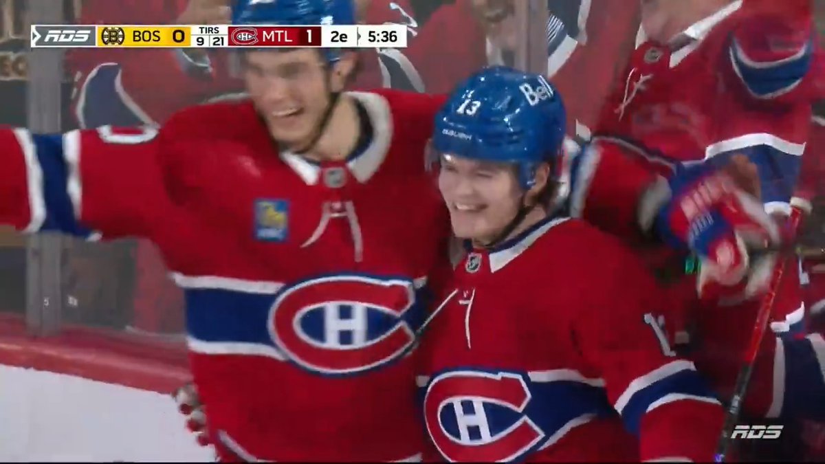 80 pts pour capitaine Nick!!! "Sliiiiide to the left" - Suzy, probably #GoHabsGo