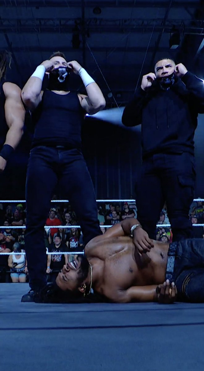 Where Darkstate goes, the chaos follows. No one is safe. #WWENXT.