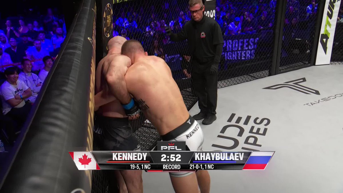 Jeremy Kennedy is throwing BOMBS 💣🔥 #PFLWorldTournament 🇺🇸 LIVE NOW | ESPN+ 🌎