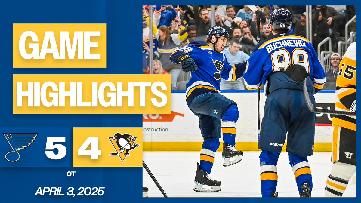On a scale of 1-10, we'd give this game an 11. #stlblues