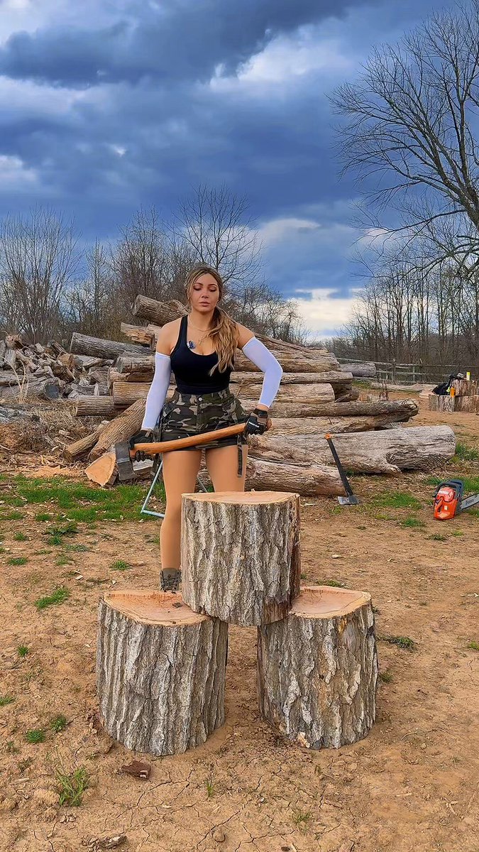 Trumps tariffs got me chopping firewood for heat