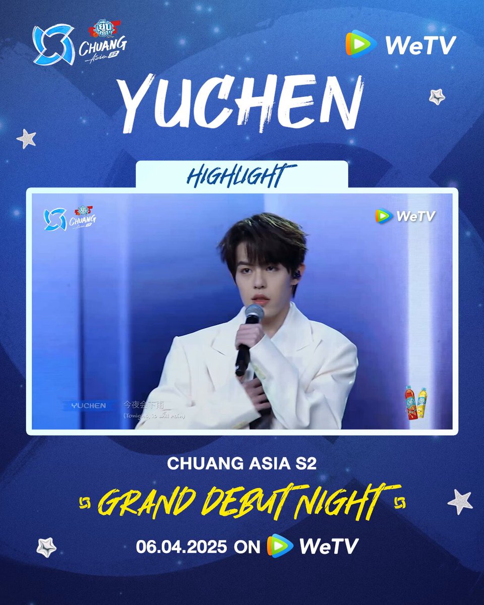 The Road to Grand Debut Night: A Recap of YUCHEN’s Journey 🚀 From the first stage to the final night—look back at every step of their incredible journey! 💫 🗳️ Vote for your favorite! 👉 📺 Tune in to Grand Debut Night live on April 6 at 4:50 PM (GMT+7) on WeTV 🔗 #CHUANGAsiaS2 #CHUANGAsia