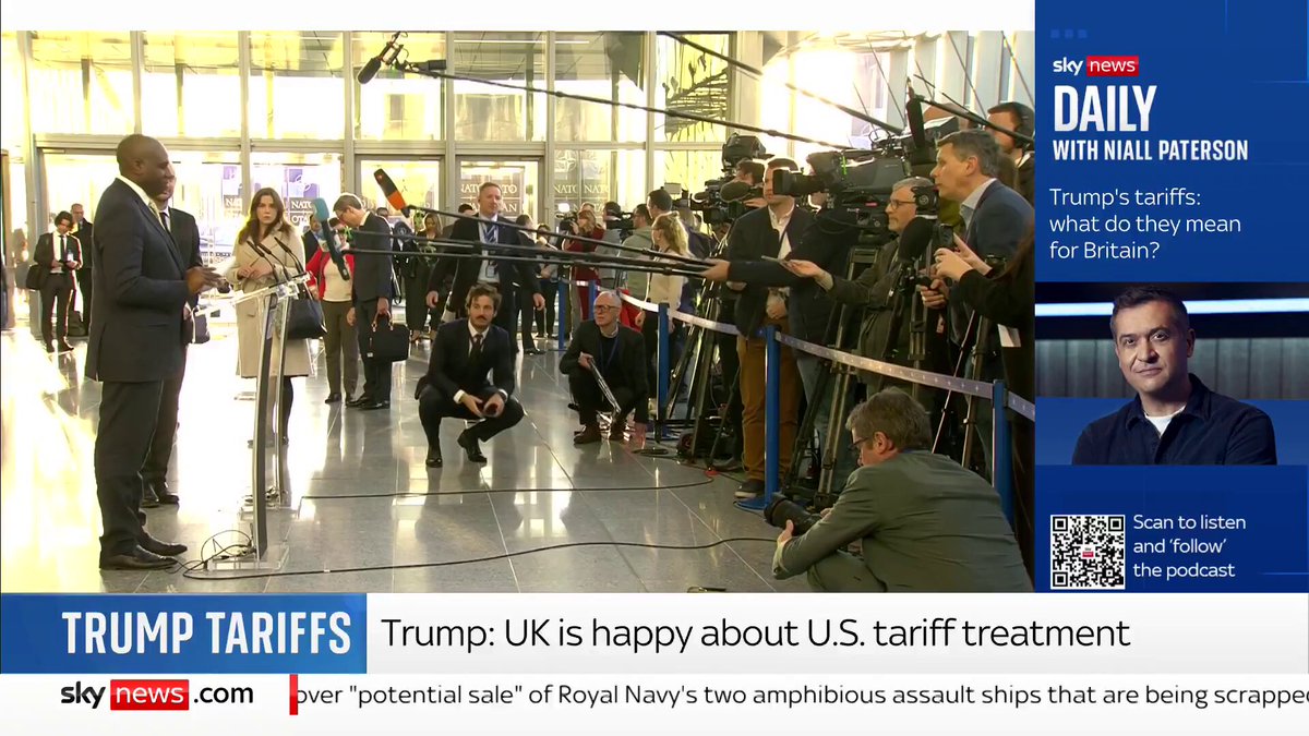 🚨🇺🇸🇬🇧 “When will once Great Britain really stand up to American bullying?” Listen to UK foreign Secretary David Lammy repeat the same nonsense scripted answer - these Politicans are nothing more than bad actors.