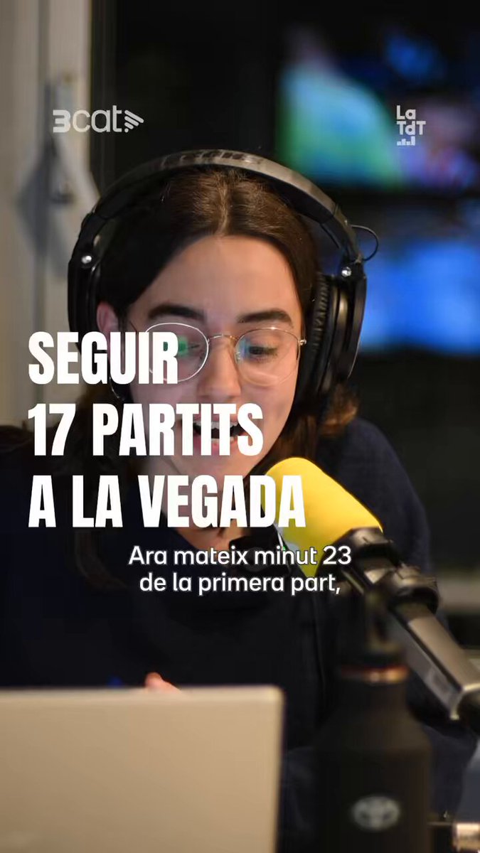 🎾🎣ACTUALITAT POLIESPORTIVA🤽‍♀️🏀 La Laura Colell segueix tots els esdeveniments esportius que passen durant la transmissió. Mai oblidarà el dia que li va regalar el nou format de Champions: 17 partits a la vegada!