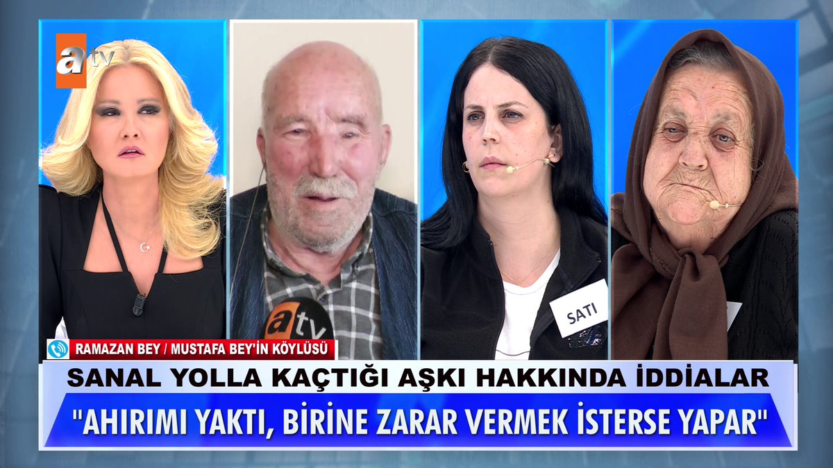 Sanal yolla tanıştığı aşkı hakkında iddialar... ''Ahırımı yaktı, birine zarar vermek isterse yapar'' #MügeAnlıİleTatlıSert #MügeAnlı atv