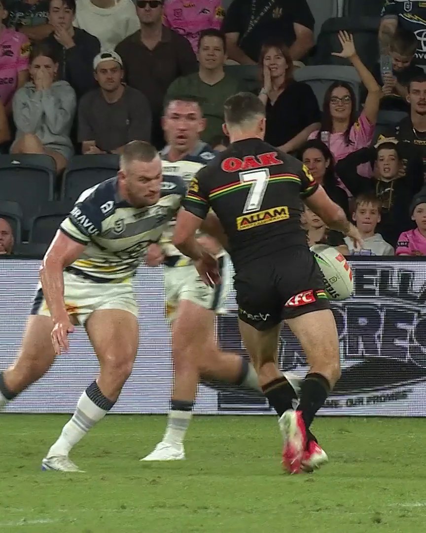 Hess WHACKS Cleary! 💥 #NRLPanthersCowboys