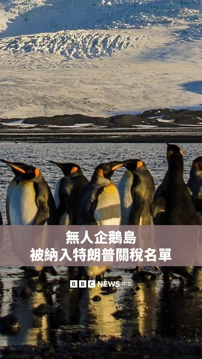 特朗普发起的全球关税计划打击了一些令人惊讶的地方,最特别的莫过于赫德岛和麦克唐纳群岛。因为岛上的居民只有企鹅和海豹。 该群岛是澳大利亚的海外领地,位于南大洋,距离南极洲1630公里。尽管去年它与美国没有贸易往来,但这里将被征收10%的关税。