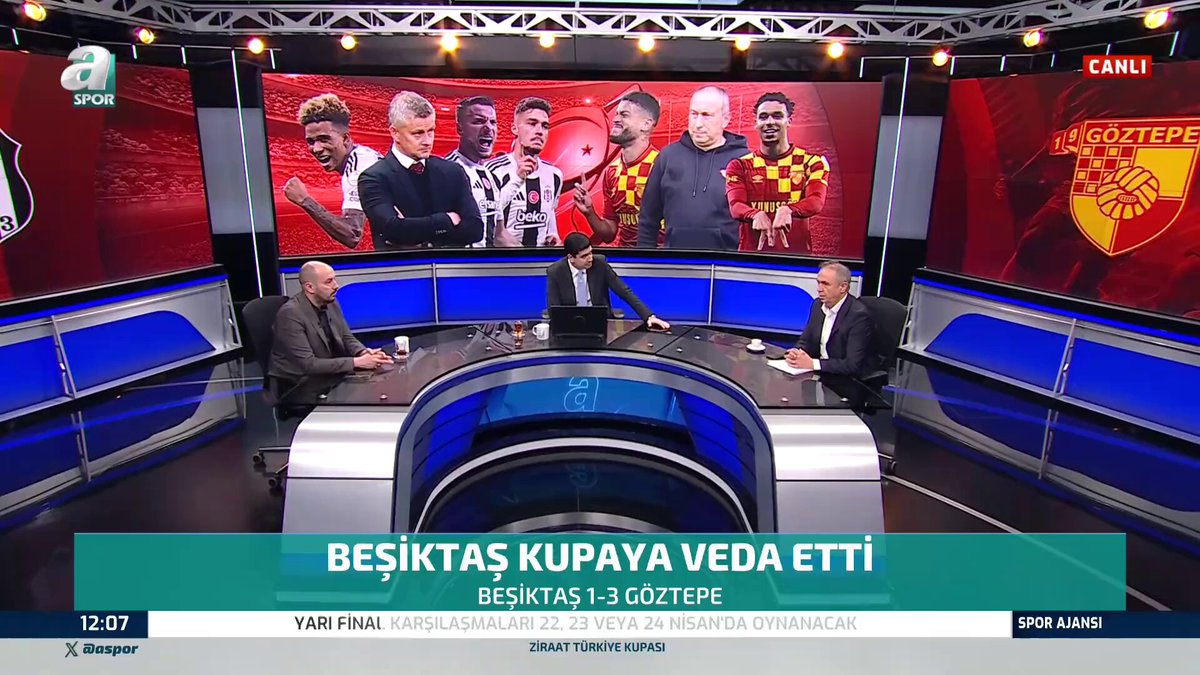 🎙️ Saffet İşler: Avrupa'ya gidiş yolunun geçtiği Göztepe maçına neden Galatasaray'ı mağlup eden kadroyla çıkılmadı? Ole Gunnar Solskjær hem oyuncu değişikliklerinde hem de taktik dizilişinde hata yaptı. Beşiktaş'ın ZTK'dan elenmesi hocaya yazar.