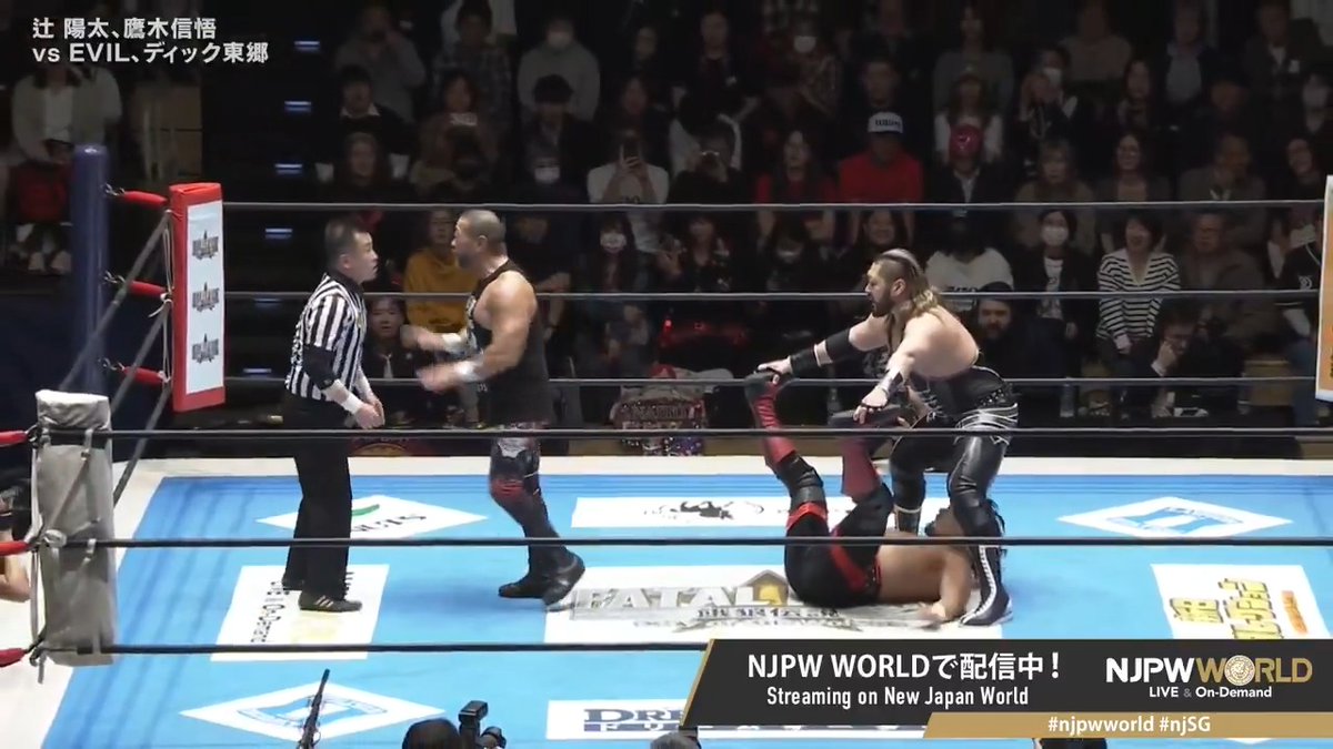 .ディック東郷 "Coincidence...🤔?" Sign up Now & Stay tuned to #NJPW #njpwworld #njJG