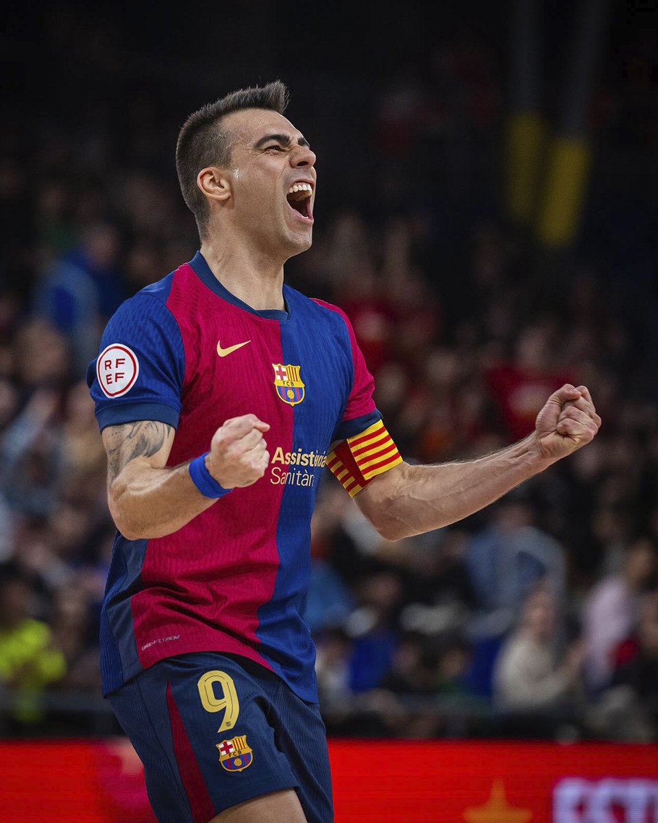 🔚🦬 La 𝗹𝗲𝘆𝗲𝗻𝗱𝗮 sergio lozano se despide del futsal y del Barça Futbol Sala con goles para el recuerdo #LNFSHistory #LigaFutsalProfesional