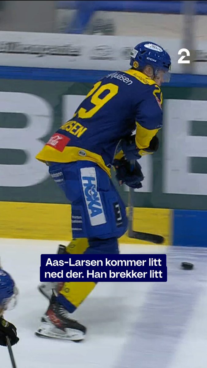 Storhamar rapporterte inn Sondre Bjerke for denne taklingen, men Player Safety sender ikke saken videre til DISU. #2hockey