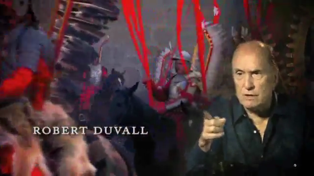 Robert Duvall on the Polish Winged Hussars: "You guys saved Europe!"