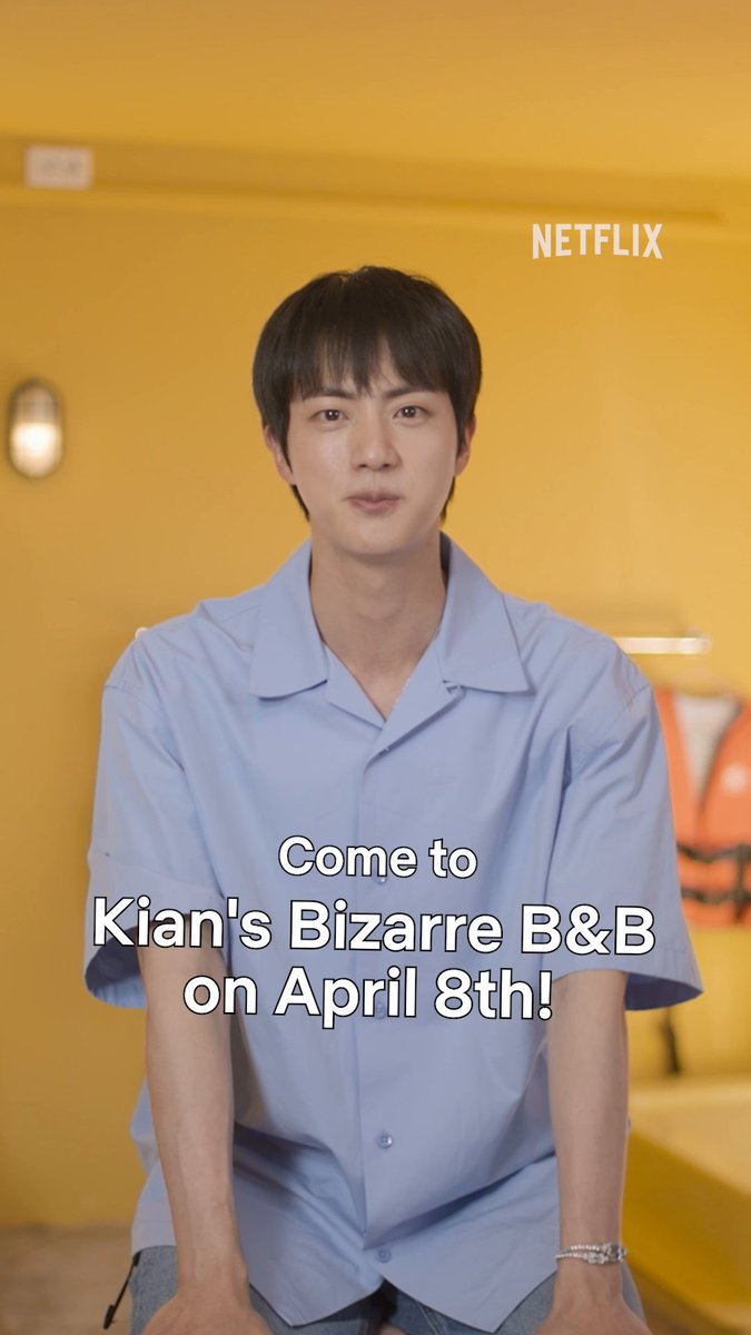 I love how Seokjin is like "You know?" (as he does) but the truth is none of us know what we're in for, not even this staff 😭🏰 Kian's Bizarre B&B is coming on April 8! #KiansBizarreBnB #KiansBizarreBandB #대환장기안장 #Kian84 #JiYeEun #JIN #진 #Netflix