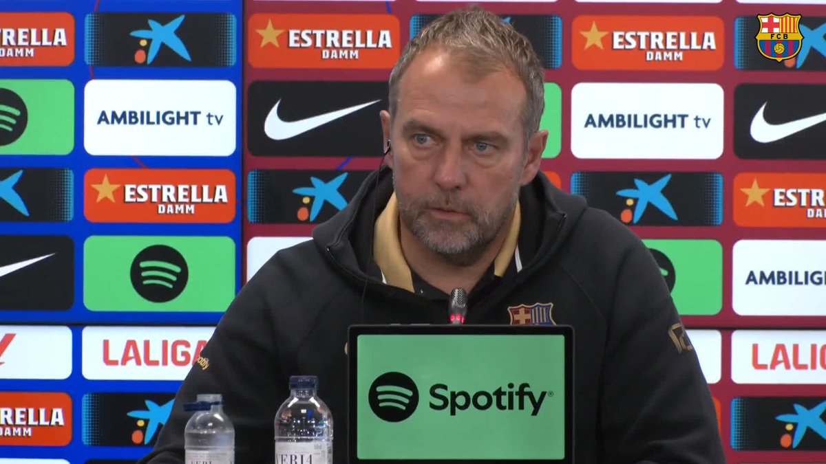 🎙️ Flick presser ahead of #BarçaBetis