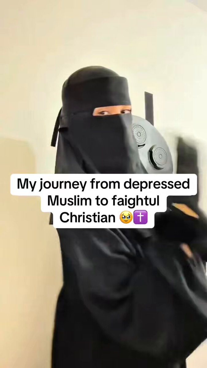There’s a huge wave of people realising that Islam is not the religion they are told and brings them closer to Jesus ✝️⛪️✝️ Hallelujah!🙌