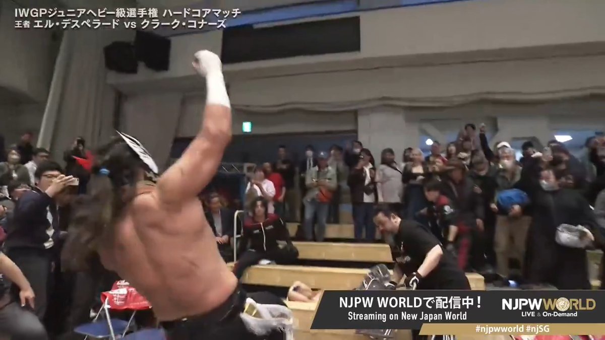 .EL DESPERADO "Strike🎳" Sign up Now &amp; Stay tuned to #NJPW #njpwworld #njJG