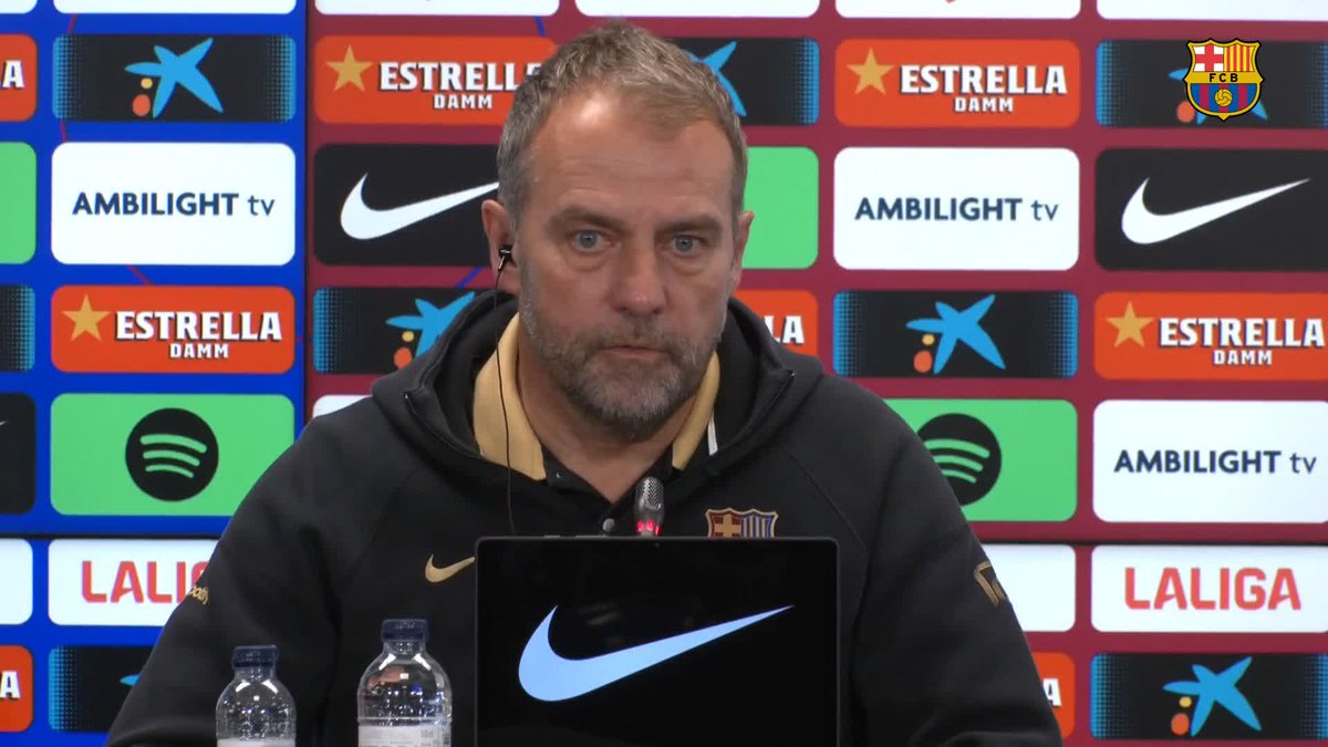 🎙️ Hansi Flick: ❝The atmosphere in the dressing room is fantastic❞ #BarçaBetis
