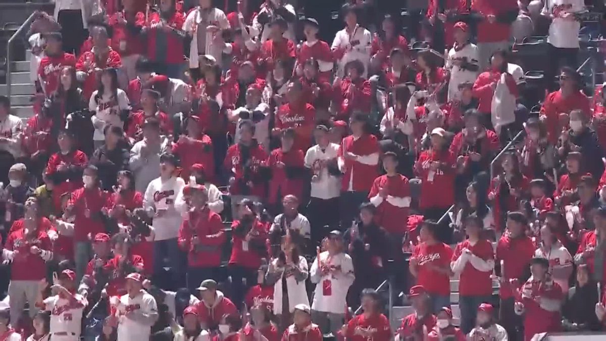 ⚾️7回裏⚾️ 1番 ＃二俣翔一 待望のヒットでチャンスを広げる‼ 広島8-2横浜DeNA J SPORTSオンデマンド LIVE配信中✨