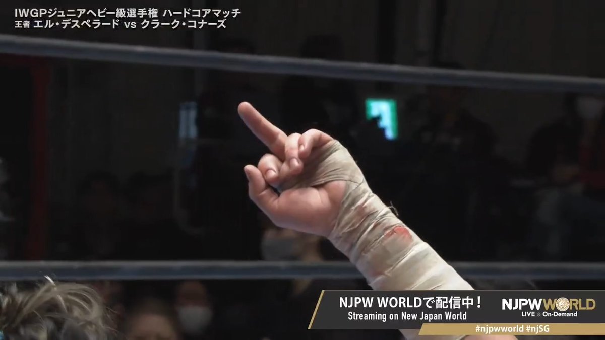 .Clark Connors 🖕EL DESPERADO Sign up Now &amp; Stay tuned to #NJPW #njpwworld #njJG