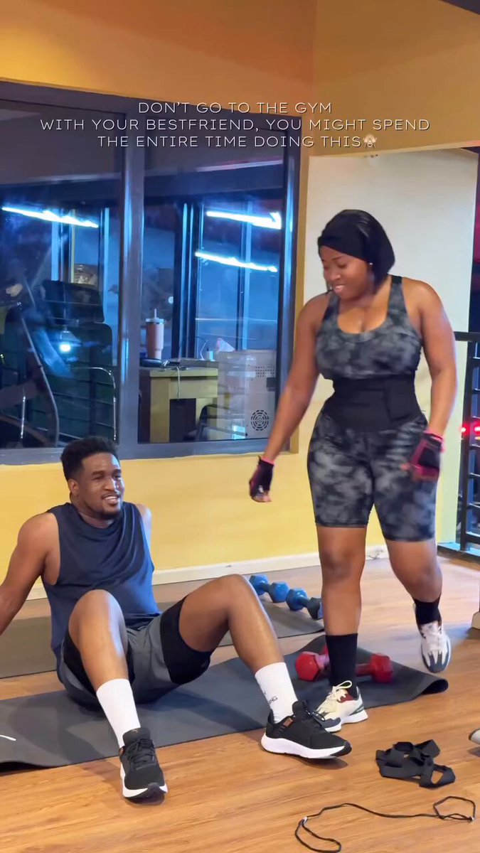 Veekee James and hubby shares loved up gym video 😍