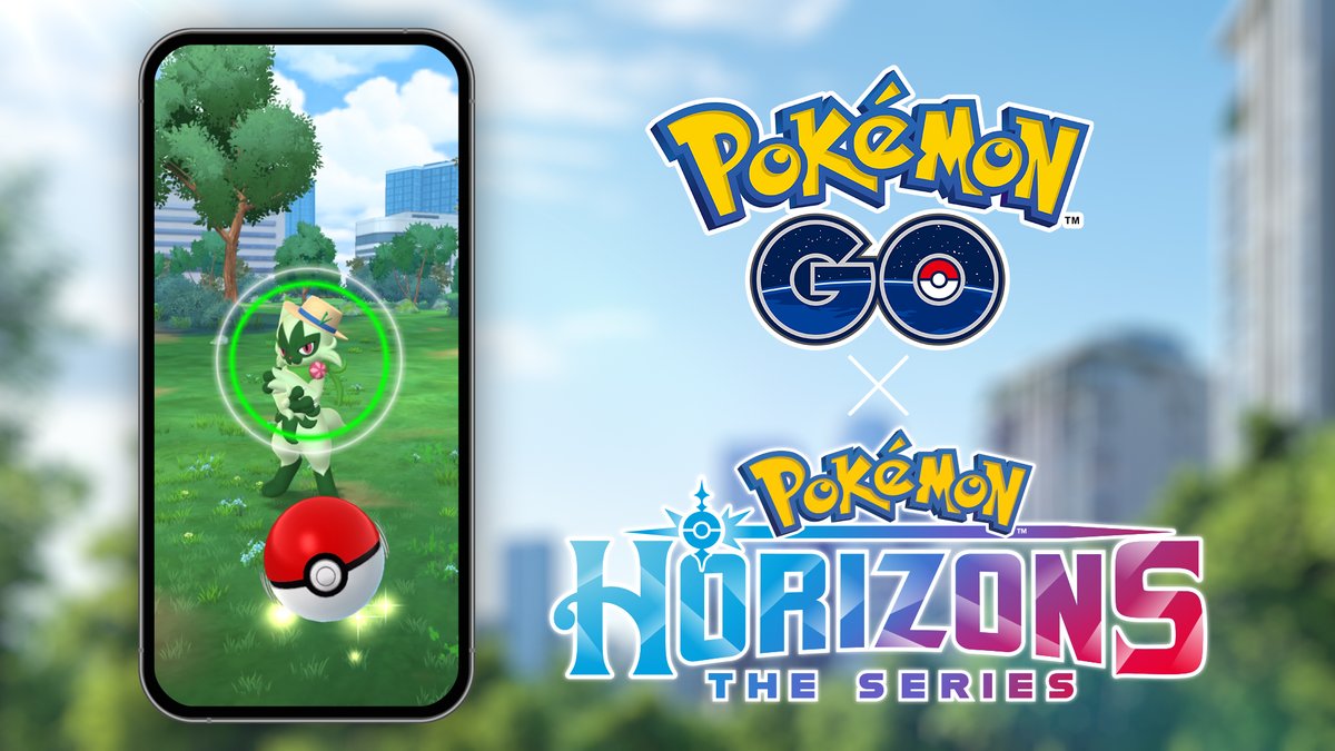 Let the festivities begin! 🥳 The Pokémon Horizons: The Series Celebration Event returns in #PokemonGO! 🎉🤩 Human characters from the animated series alongside Pokémon first discovered in the Paldea region will make their Pokémon GO debuts!