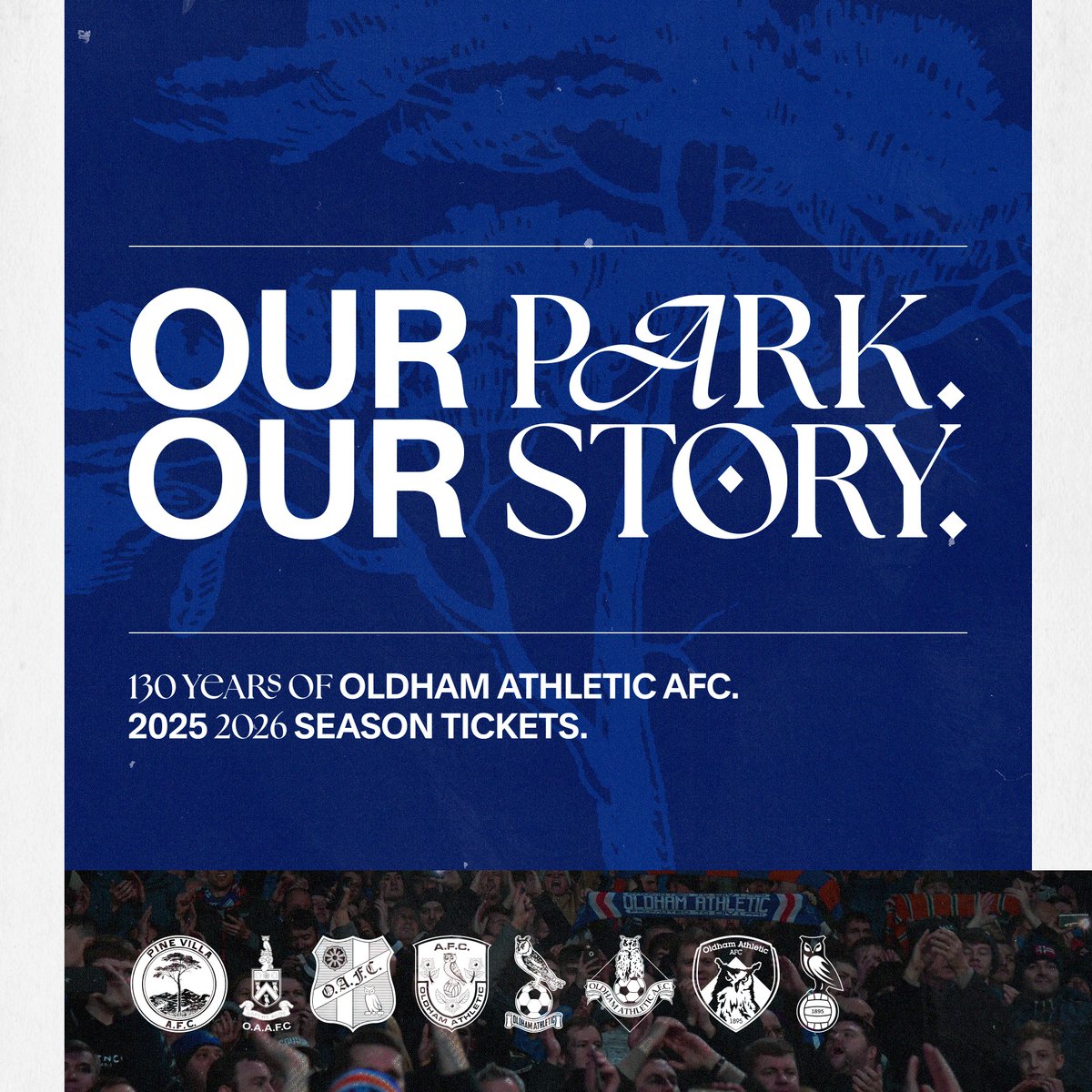 🔹 Our Park, Our Story 🔸 2025/26 Season Tickets are now available, including the option to pay in instalments. #oafc Early Bird sales 👉