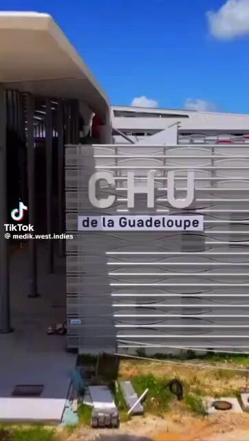 🚨🚨🚨 Le nouveau CHU de Guadeloupe‼️C'est pas trop tôt‼️👇🏾a présent ni la Meynard pou rifai merci❗️🫱🏽‍🫲🏽 😉