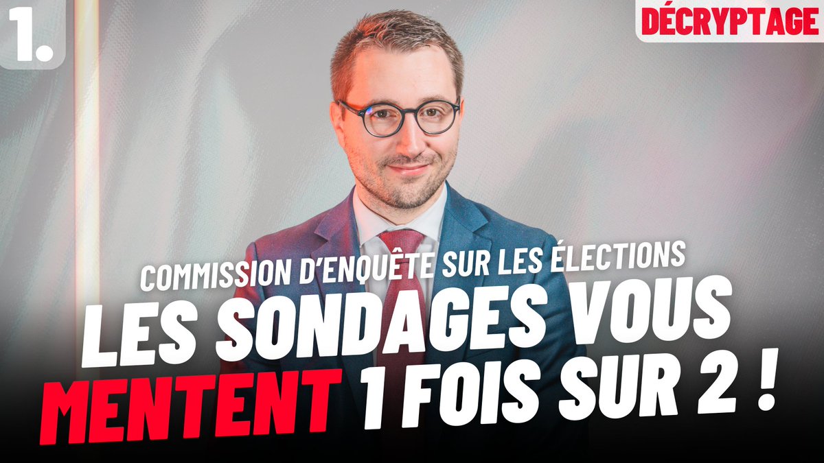 🔴⚡️ Mal-inscription, radiations de masse sur les listes électorales, des sondages faux une fois sur deux... Mais à quoi jouent le Gouvernement et les médias ? Premier bilan de notre commission d’enquête sur l’organisation des élections avec Antoine Léaument 🇫🇷 !