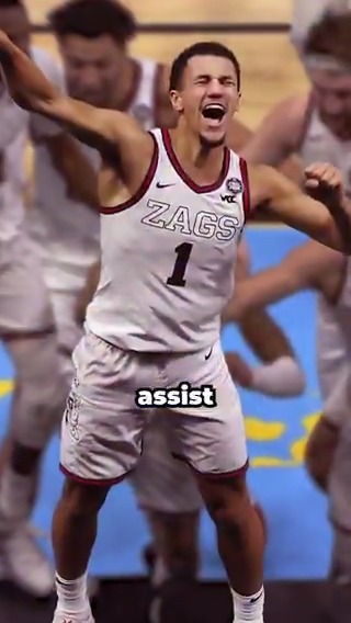 Jalen Suggs recreated his iconic shot. Never gets old. 🚨🏀 #MFinalFour (@att)