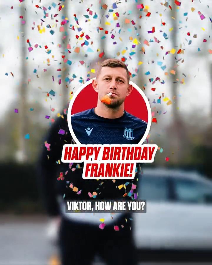 ‘Loving’, ‘proper sound’ and quite frankly, ‘a legend’. Wishing you the happiest of birthdays, Frankie.