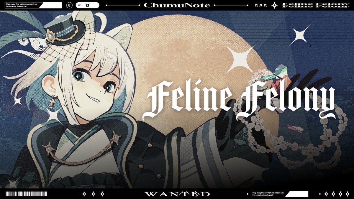 ◤ 新 曲 M V 公 開 ◢ ARK_合図 feat. ChumuNote 『Feline Felony』 ──ほら、追いかけてきてよ ▼MUSIC VIDEO