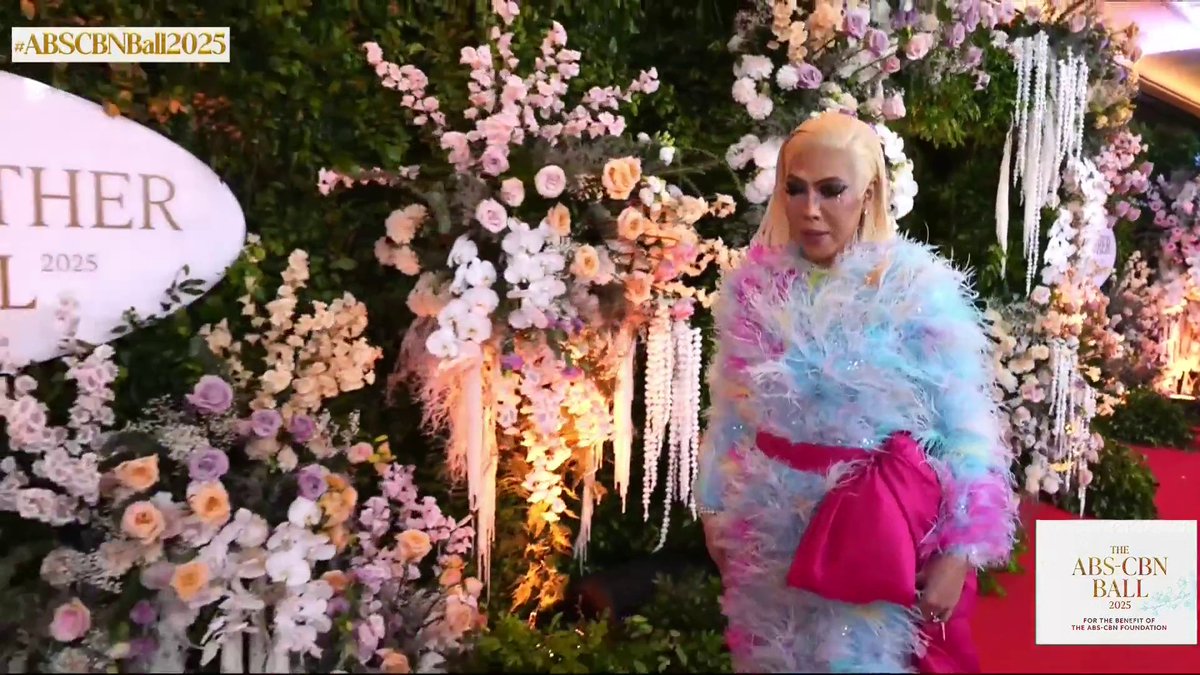 Vice Ganda at the #ABSCBNBall2025 red carpet. #BrighterTogether Visit this link to watch the live feed of the red carpet special: