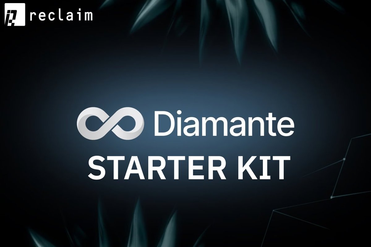 Reclaim Protocol helps you bring Verified Data from any Website to yours! We have now made a DIAM Starter Kit so that Diamante developers can now integrated zkTLS in 10 minutes.