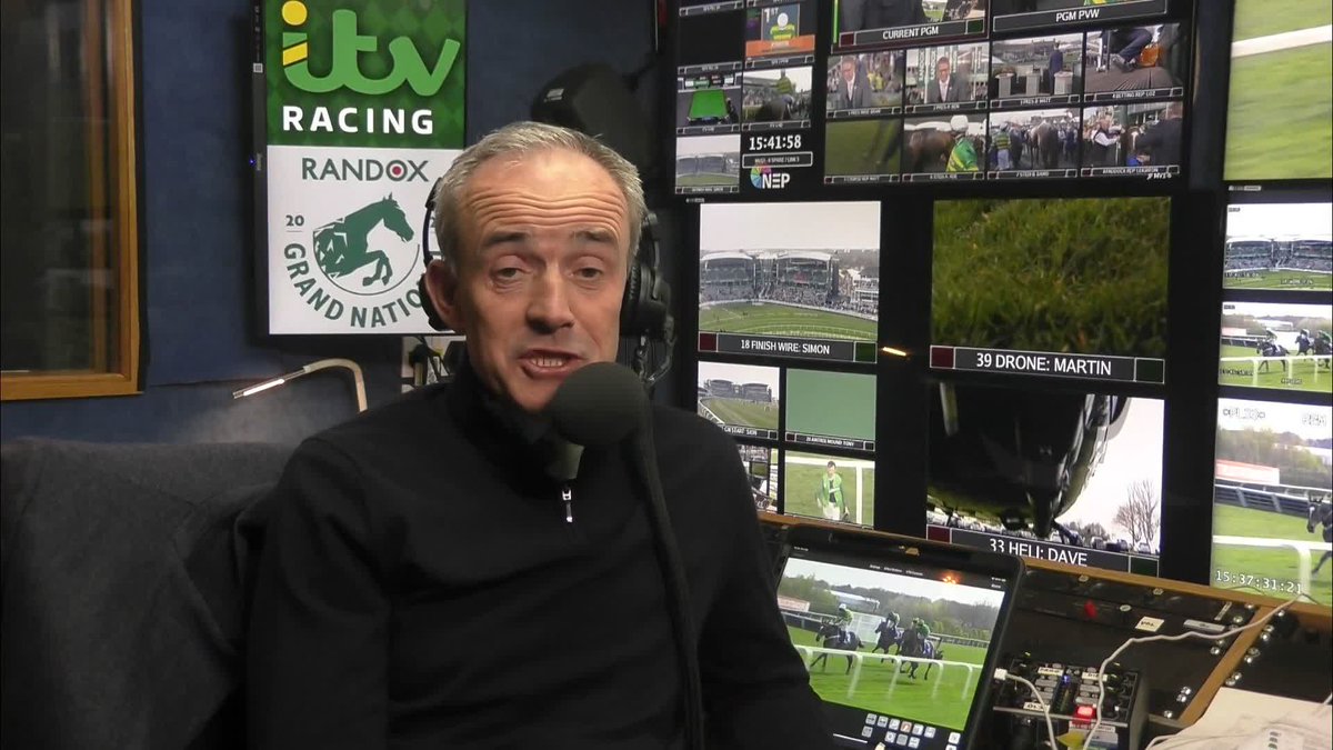 🗣️ "El Fabiolo just launches at the ditch... He's way off it." 🗣️ "Maybe Jonbon will just be trained for Aintree..." Ruby Walsh and AP McCoy clash on Jonbon's future #ITVRacing