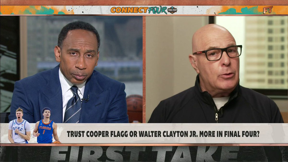 "When the game's on the line, throughout the season, Cooper Flagg has not delivered." 😳 Seth Greenberg says he trusts Florida's Walter Clayton Jr. more than Duke's Cooper Flagg in the NCAA Final Four 👀