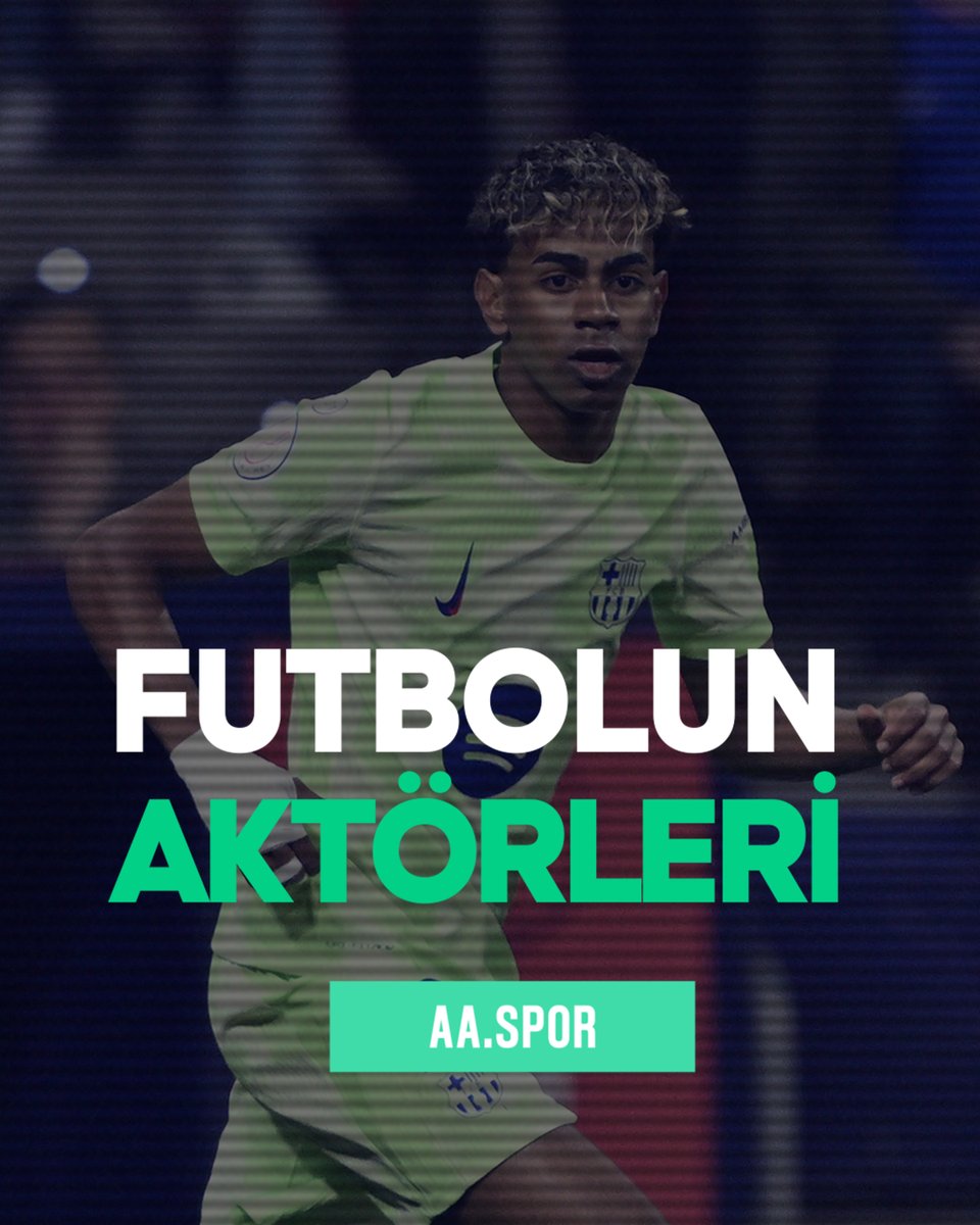 ⭐️ Genç yaşında rekor üstüne rekor kırıyor. 👟 Anne ve babasının kökenlerini kramponunda yaşatıyor. ⚽️ "Futbolun Aktörleri"nde bu hafta Barcelona'nın süper yeteneği Lamine Yamal'ın kariyer yolculuğunu inceliyoruz. 🤔 Sizce Yamal, Barcelona'da Messi etkisi yaratır mı❓ 🎙️ Ceren Aydınonat